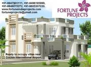 Ready to occupy villas near Cochin International Airport - Flora Garde
