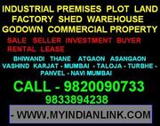 Factory Industrial Plot Land Industrial N.A Na Bhiwandi Navi Mumbai 