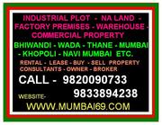 Land Plot Khopoli Bhiwandi Wada Mangaon Konkan Na Agricultural Buying 