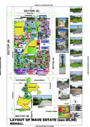 Wave Estate 3 BHK Luxury Flats in Mohali | Wave Floors in Sector-85