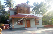 10 cent land with 1600 sq ft house for sale in Meenangadi.