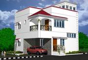 Independent House of 3BHK,  2500 Sq Fts With Two Space Of Two Cars.