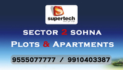 Supertech Sector 2 Sohna @ 9555077777