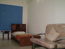 1 BEDROOM HALL KITCHEN PATNA BORING ROAD FURNISHED WITH A/C AND FRIDGE