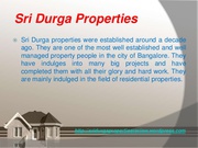 Properties near the SEZ and financial districts at Yelahanka, Bangalor