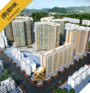 1 BHK, 2 & 3 BHK for sale at Mira Road (East)