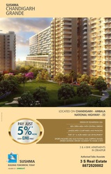 sushma grand appartments on delhi-chd highway zirakpur