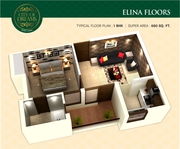 City of dream, mohali 680 sq.ft