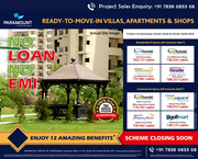 Find Studio Apartments in Noida NCR at Paramount Golfforeste.