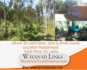 Excellent 2Acre 25 cent land view based in Nadavayal, Wayanad