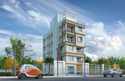 3BHK flat for sale in Newtown, Kolkata.