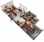 Sunny Heights 3BHK Flat in Mohali