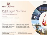 mona cityhomes 4 bedroom flats sector 115 mohali @9216925999