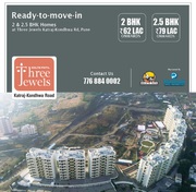2 BHK Flats For Sale in Three Jewels At Katraj Kondhwa Road