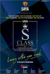 Saya S Class | Flats in Indirapuram For Purchase | 99999 55678