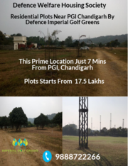 Residential Plots Near PGI Chandigarh | Imperial Golf Greens