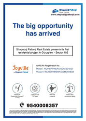 Shapoorji Pallonji | Apartments for Sale in Joyville Sector 102 Gurgao