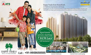 ATS Happy Trails#@ +91-9958658585 #@ 2 BHK Flats in Noida Extension