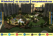 Jlpl falcon view 3bhk ready to move apartments at Mohali 95O1O318OO