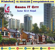 Gmada it city Mohali 300 gaj allotted plot at Sector 66B 95O1O318OO