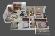 Spacious 3 BHK flats for sale in Punawale at Infinity World 