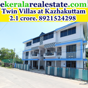 Villas For Sale at Kazhakuttam Menamkulam