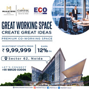Comfortable Coworking space Property Gully Eco System