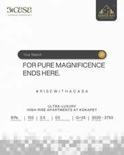 3.5bhk kokapet high rise apartments